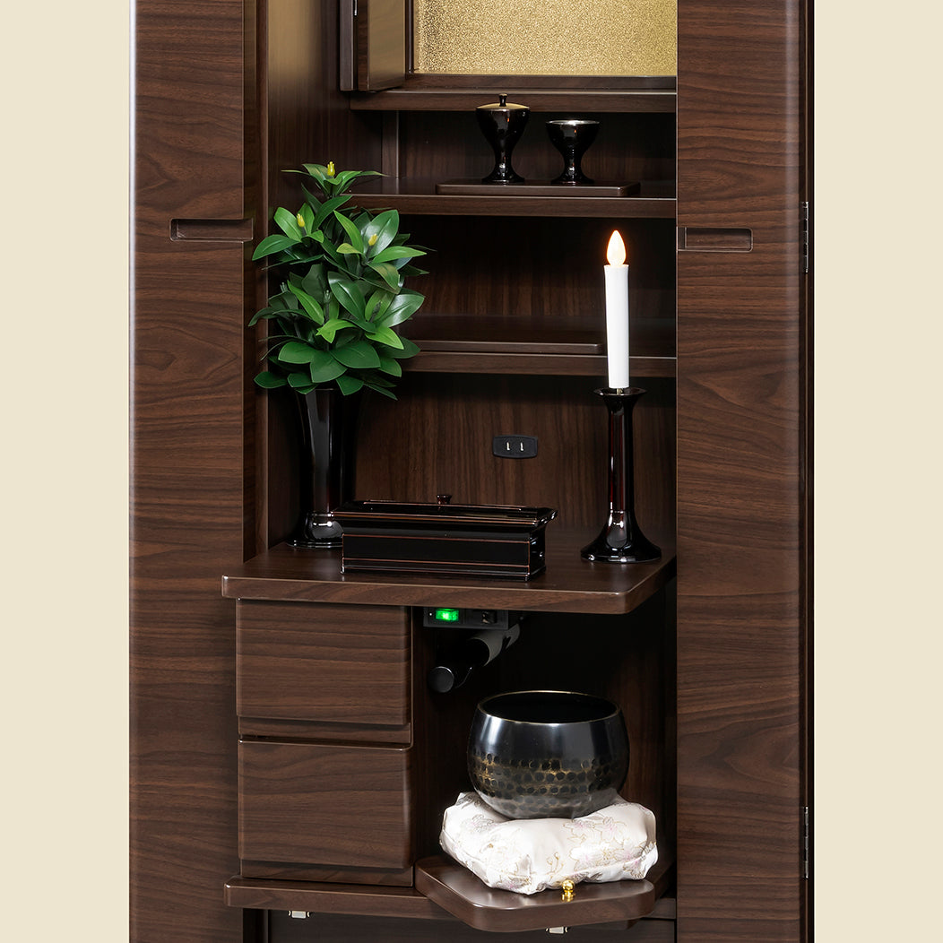 アルミ仏具 風雅 灯立