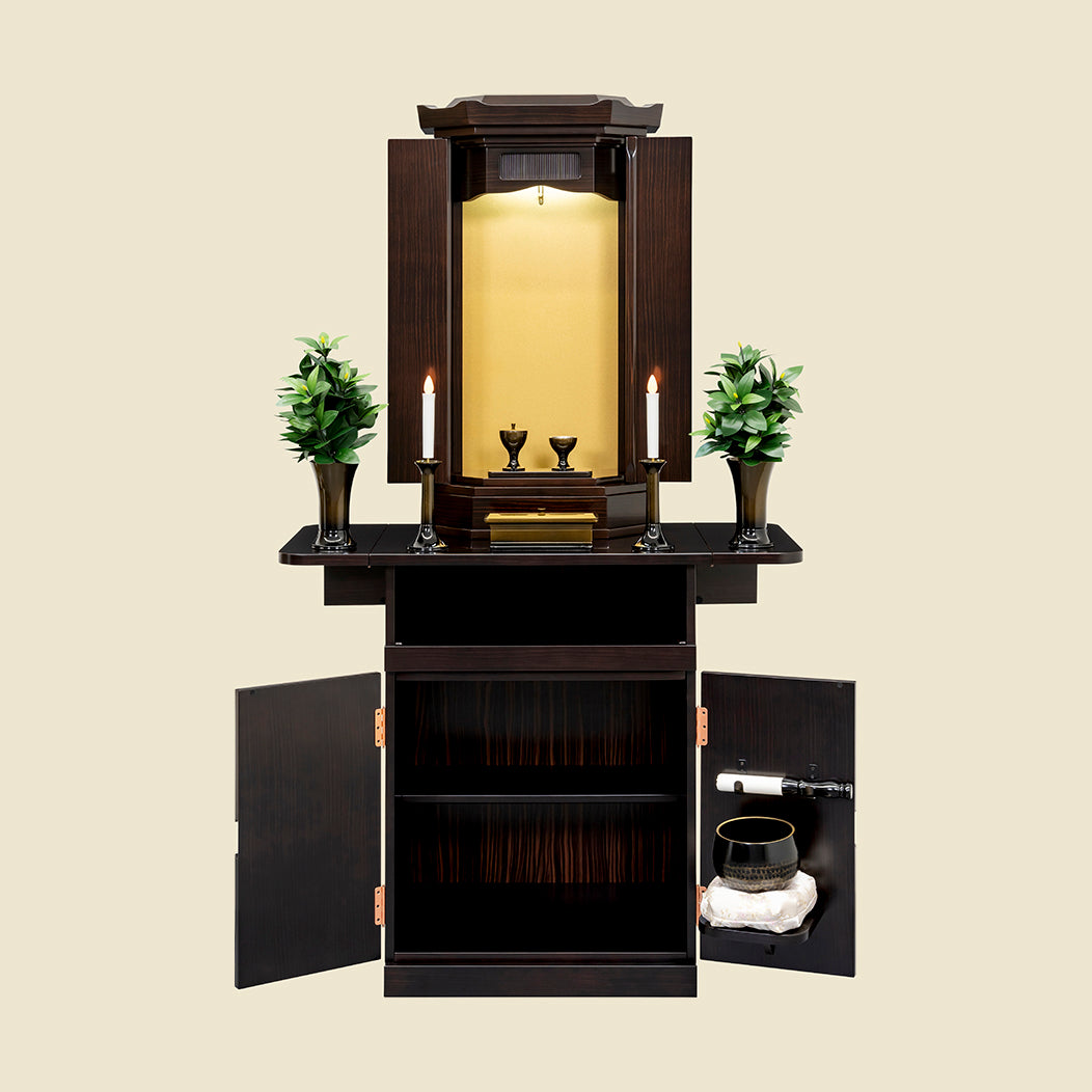 ミニ厨子 黒檀