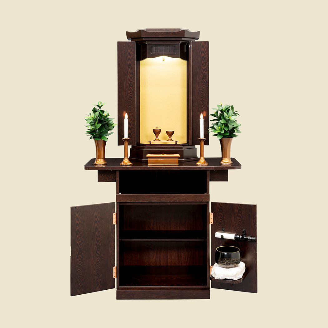 ミニ厨子 鉄刀木