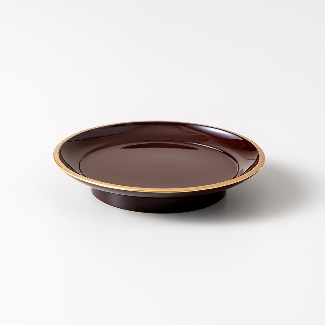 プラスチック仏具 低丸供物台 3.5寸