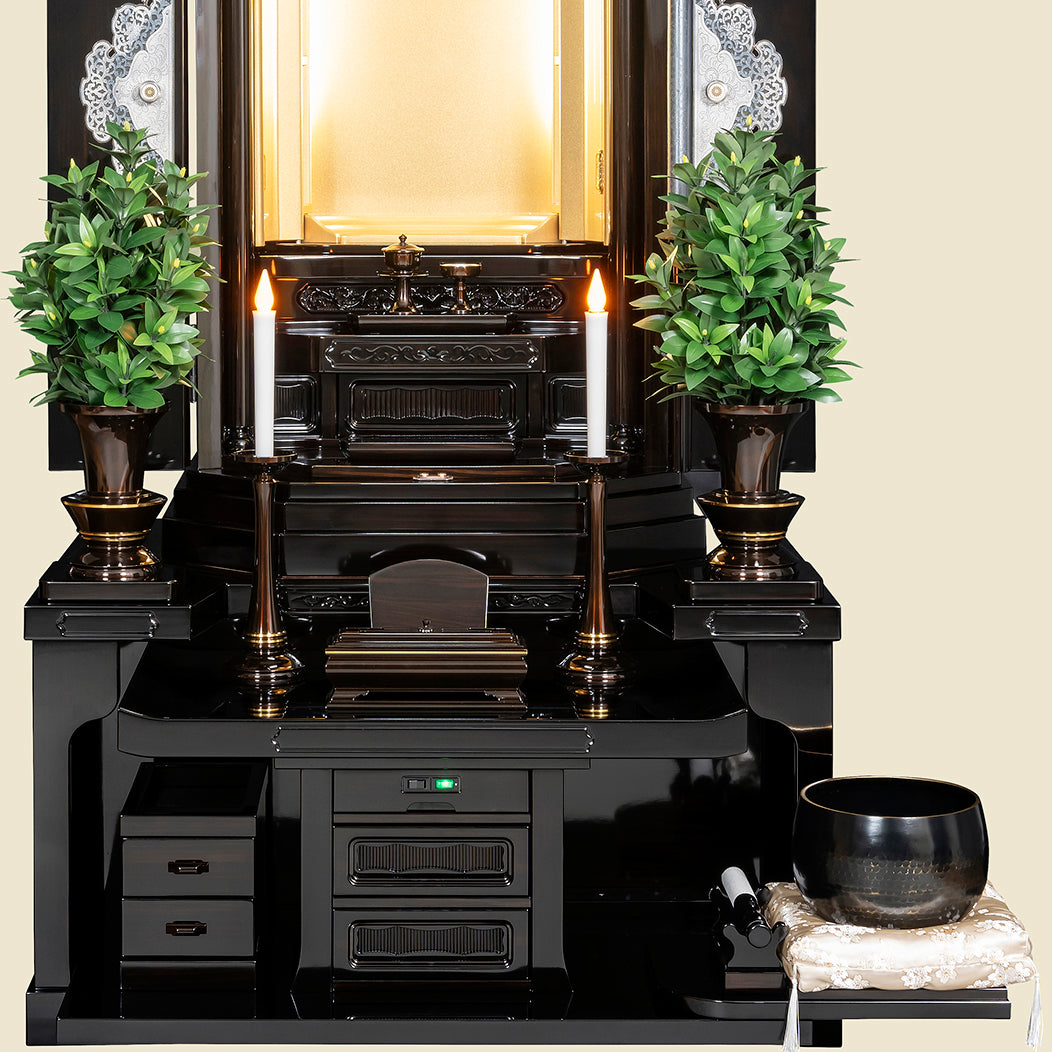 大河 経机収納型 / 黒檀