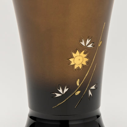高岡製真鍮仏具　華型　桜彫金　７具足セット
