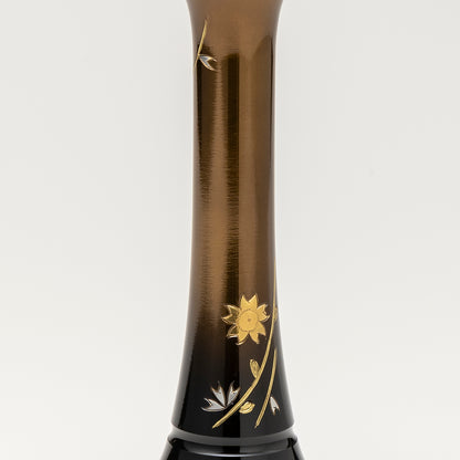 高岡製真鍮仏具　華型　桜彫金　７具足セット