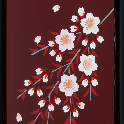 京仙華 / しだれ桜蒔絵
