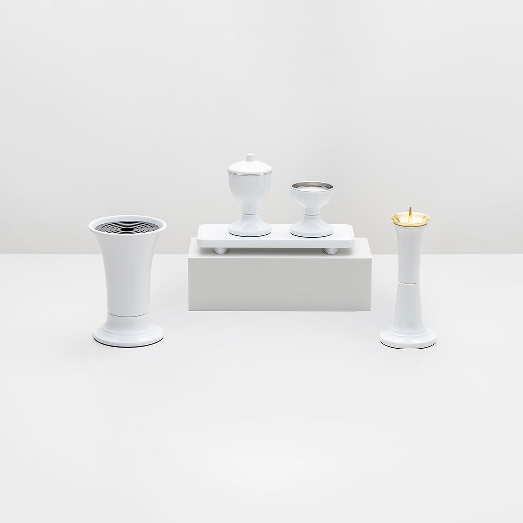 プラスチック仏具　ピース　５点セット