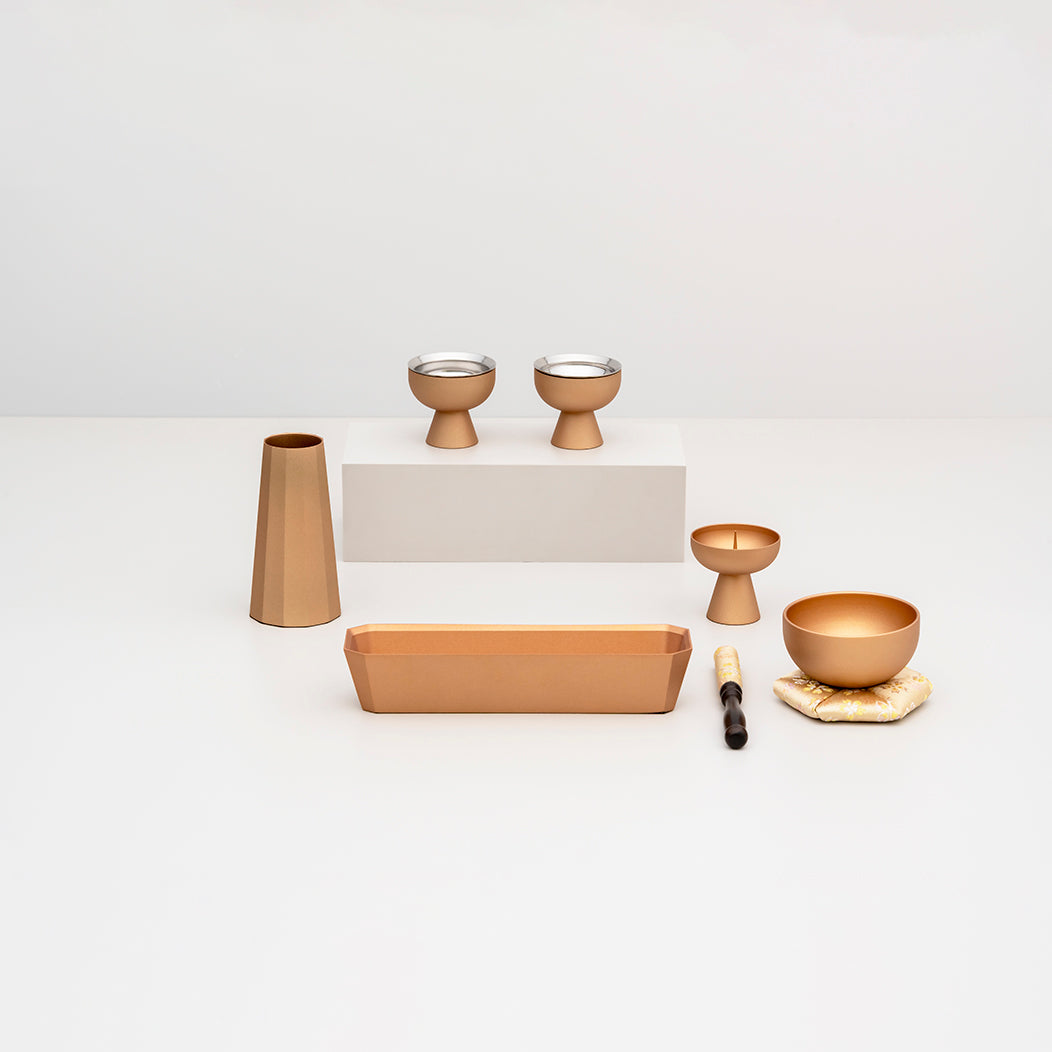 真鍮仏具　セレス　6点セット