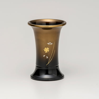 高岡製真鍮仏具　涼風型　桜彫金　７具足セット