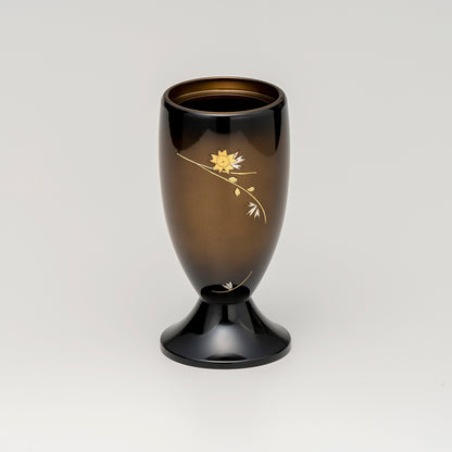 高岡製真鍮仏具　優型　枝桜彫金　７具足セット