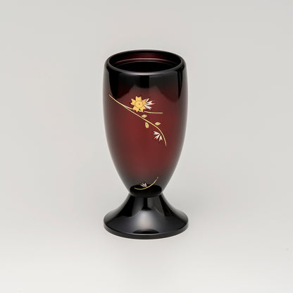 高岡製真鍮仏具　優型　枝桜彫金　７具足セット
